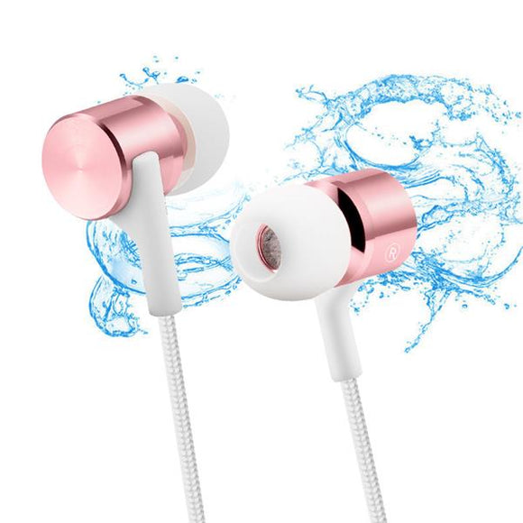 GORSUN C8 Heavy Bass Metal Wired Control 3.5mm Earphone for iPhone Samsung HUAWEI