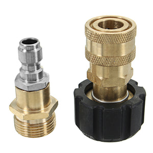 M22 Threaded Nozzle Quick Connect Head for Foam Gun High Pressure Washer Machine