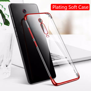 Bakeey Plating Transparent Soft TPU Protective Case for Xiaomi Mi9T / Xiaomi Mi 9T Pro / Xiaomi Redmi K20 / Redmi K20 Pro