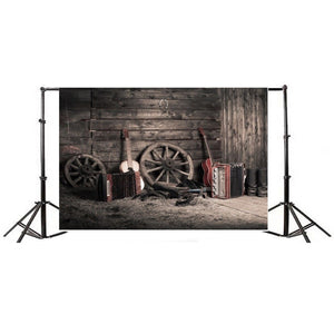 7x5ft Vintage Grunge Farm Room Thin Vinyl Photography Backdrop Background Studio Photo Prop