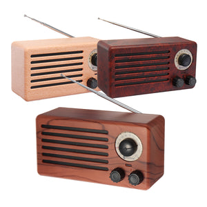 10W Retro FM Radio bluetooth Speaker Wireless Stereo Bass Handsfree Outdoor With Mic Support USB FM Micro SD AUX