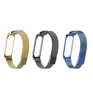 Bakeey Milan Stainless Steel Watch Band for Xiaomi mi band 3/4 Smart Watch