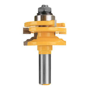 1/2 Inch Shank Reversible Rail and Stile Router Bit Woodworking Cutter