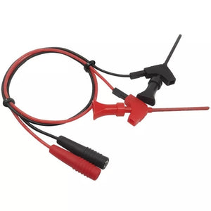 3 Pairs P1511B 2mm Banana Plug Female to Test Clip Probe Test Lead Kit Can Connect the Digital Multimeter Pen