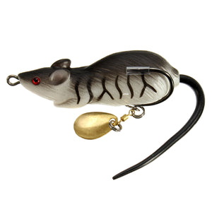 ZANLURE 1Pcs 2.7 0.479oz Mice Lure Fishing Bait Soft Bait Fishing Tackle"