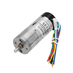 CHIHAI MOTOR DC12V 350rpm Encoder Motor DC Gear Motor with Cover