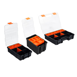 Portable Parts Box Screw Storage Box Metal Parts Hardware Tool Screwdriver Auto Repair Plastic Tool Box