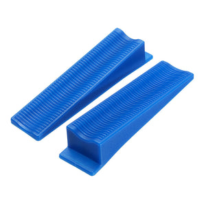 100pcs 88x21x15mm PVC Tile Leveling U Shape Wedge Tile Spacers For Tile Surface-Levelling System