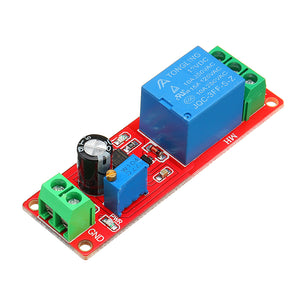 NE555 Chip Time Delay Relay Module Single Steady Switch Time Switch 12V