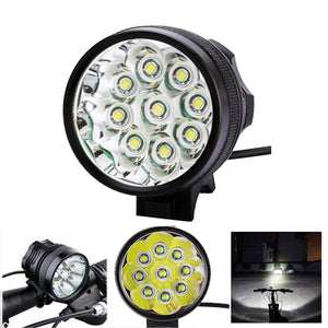 XANES ML02 4500LM 9T6 Super Bright Mountain Bike Light IP65 Waterproof Intelligent Circuit Control