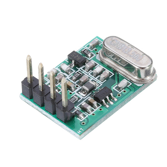 3pcs Low Voltage High Performance Transmitting Module 433MHz TX8 DC1.8V-3.6V ASK TTL Super Heterodyne Wireless Module