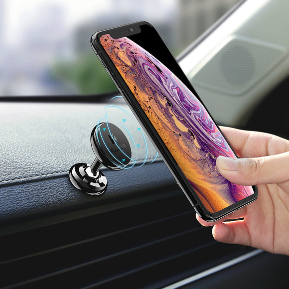 Floveme Strong Magnetic Dashboard Car Phone Holder 360 Rotation For 4.7 Inch-5.8 Inch Smart Phone iPhone XS Samsung Galaxy S10e