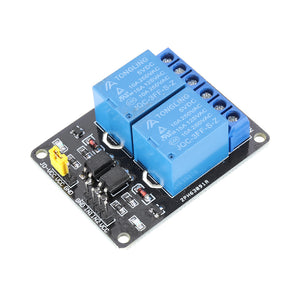 5pcs 2 Channel 5V DC Relay Module  Relay Drive Module Control Board