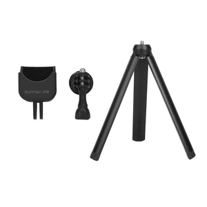 Sunnylife Tripod & 1/4 180 Degree Multiple Adapter Mount Accessories For GoPrO DJI OSMO Pocket Gimbal