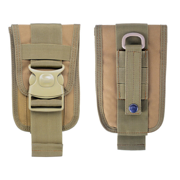 Outdoor Tactical Waist Bag Wear Proof Durable Molle Pouch Waterproof EDC Cycling Climbing Phone Bag