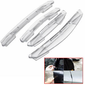 4Pcs Car Accessories Door Edge Guard Strip Scratch Protector Anti-collision Trim