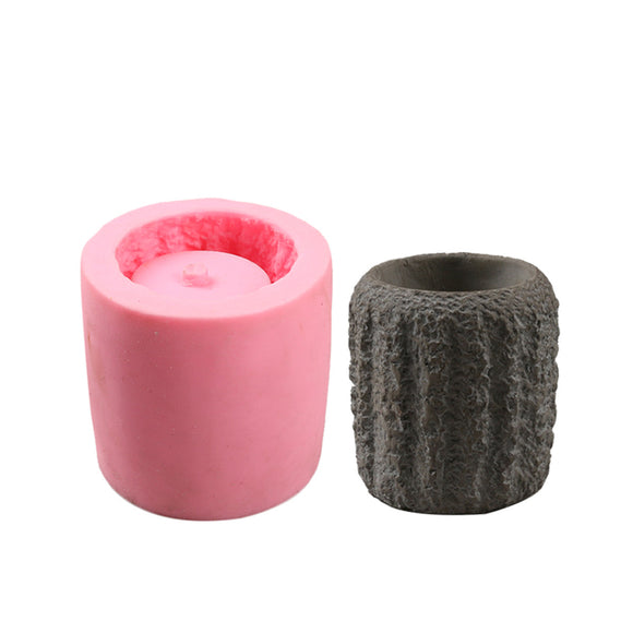 6.76.6CM DIY Handmade Succulent Silicone Concrete Mould Flower Pot Garden Planter Cement Vase