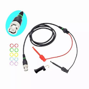 3Pcs Y104X 1.1M BNC To Test Hook Cable Q9 Oscilloscope Test Probe Leads