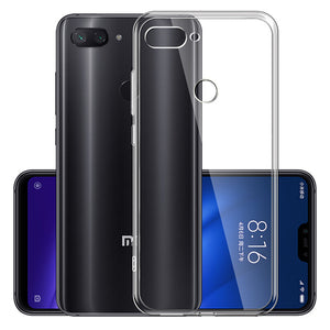 Bakeey Ultra-Thin Transparent Soft TPU Protective Case for Xiaomi Mi8 Mi 8 Lite 6.26 inch