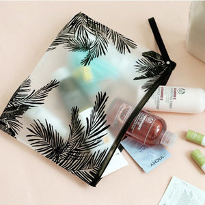 Women Waterproof Travel Bag PVC Gift Bag Data Cable Earphone Bag Cosmetic Bag