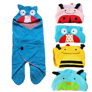 Vvcare BC-S01 Cartoon Animal Infant Sleeping Bag Bedding Warm Swaddle Blanket Wrap Sleepsacks