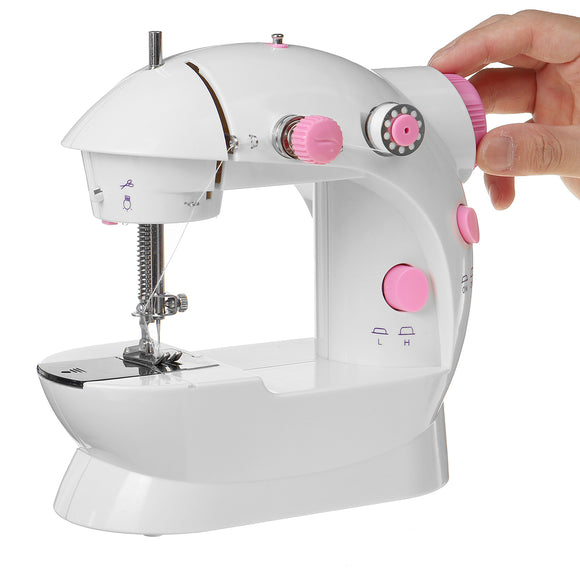 Electric Sewing Machine 12 Stitches Desktop Household Tailor 2 Speed Foot Pedal