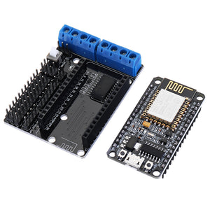 New V2 ESP8266 Development Board + WiFi Driver Expansion Board For IOT NodeMcu ESP12E Lua L293D