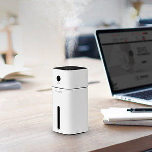 Nathome Portable 180ml Mini Mist Humidifier with Colorful LED Night Light Timing USB Air Purifier from Xiaomi Youpin