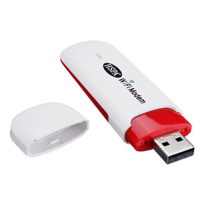 3G LTE USB 2.0 Wireless Hotspot Mobile WIFI Dongle Router with SIM TF Card Slot for Mobile Phone Tablet