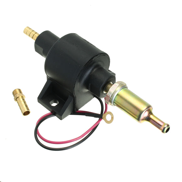 Universal 8mm 12V Electric Diesel Petrol Fuel Pump Priming Facet Flow Style