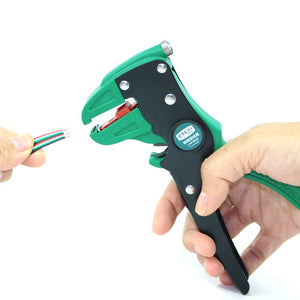 LAOA Automatic Wire Stripper Universal Duckbill Electric Wires Stripping Pliers Cable Crimper Strippers Tools