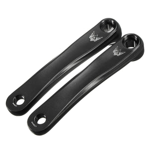 BIKIGHT 1pc Black 170mm Left Crank Arm Square /Rhombus Hole for Mountain Bike