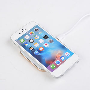 1.5A Fast QI Wireless Charging Pad For iphone X 8/8Plus Samsung S8 Xiaomi mi5 mi6