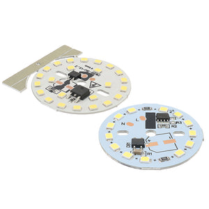 Dimmable 9W 40mm SMD 2835 Aluminum LED PCB Panel Lamp Bead Chip AC220V