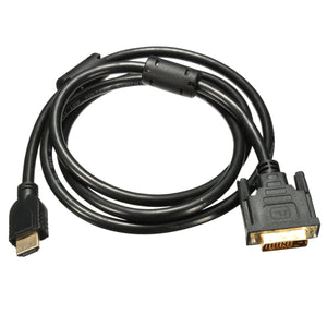 1.5M High Definition Multimedia Interface to DVI HD Digital Cable Lead DVI-D 24+1 Converter