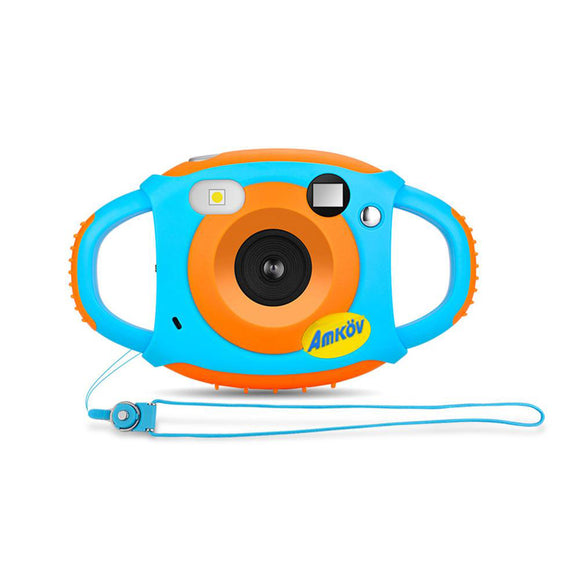 Amkov FP+ 1.77 Inch HD Color Screen 5MP Self-Portrait Mirror Design Mini Children Kid Camera