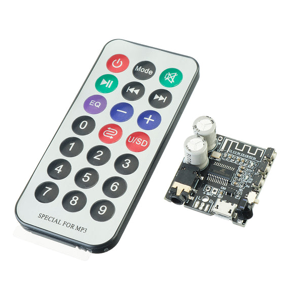 VHM-314 V3.0 Bluetooth Audio Receiver Board bluetooth 5.0 MP3 lossless Decoder Board with EQ Mode and IR Control