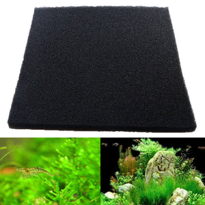 50x50x2cm Black Aquarium Biochemical Cotton Filter Foam Fish Tank Sponge Pads