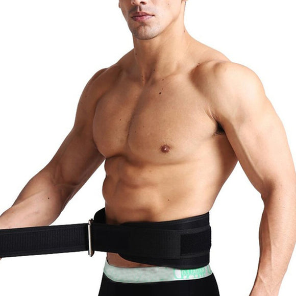 KALOAD Nylon Weightlifting Protection Waist Belt Support Gym Fitness Training Bodybuilding Belt