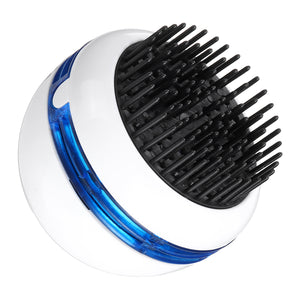 Portable Electric Ionic Hairbrush Mini Ion Hair Brush Head Hair Comb Massage