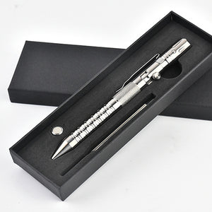 KALOAD P8 Titanium Alloy LED Tactical Pen Broken Window Hammer Survival Pen Emergency Safe Security Tool