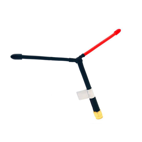 2.4G 2400MHZ 130 Degree Omnidirectional V Type FPV 2.5dBi Gain Antenna RP-SMA Male For RC Drone