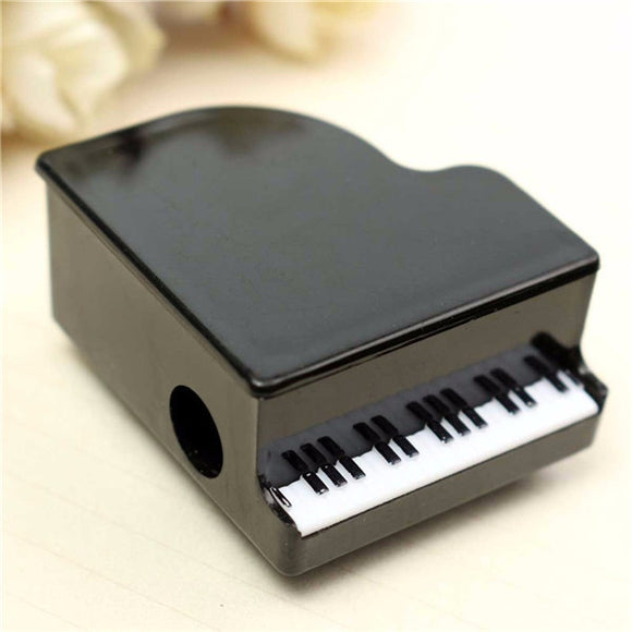 Plastic Piano Shape Pencil Sharpener For Kids Children School Supplies Gift