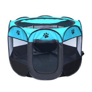 Pet Dog Exercise Kennel Cat Portable Foldable Pen Dog Kennel House Travel Tent Pet Supplies