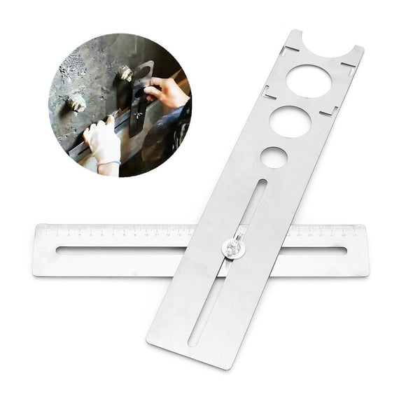 Drillpro Hole Locator Multifunction Universal Direction Hole Locator for Ceramic Tile Tile Spacers