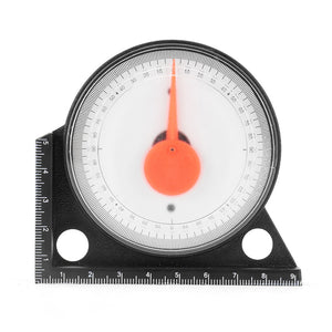 Drillpro Slope Inclinometer Protractor Tilt Level Meter Angle Finder Clinometer Gauge Measurement