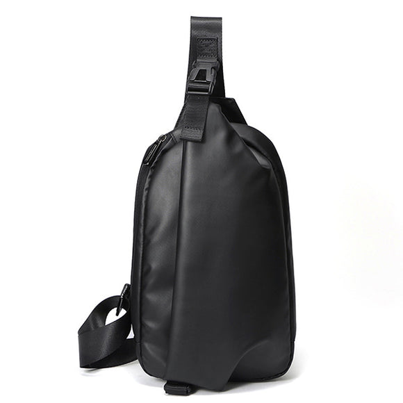 Men Waterproof Chest Bag Sling Bag Minimalist Fashion Shoulder Crossbody Bag