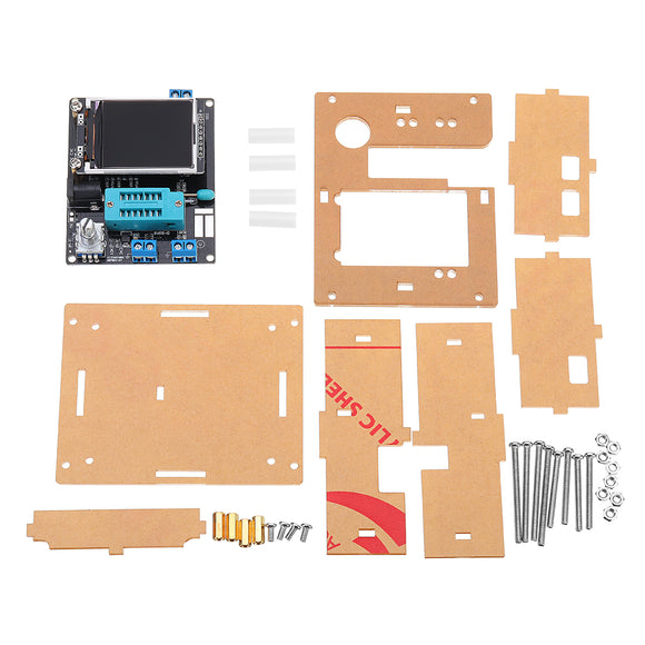 GeekTeches GM328A LCD Transistor Tester Diode ESR Meter PWM Square Wave Generator Soldered Module