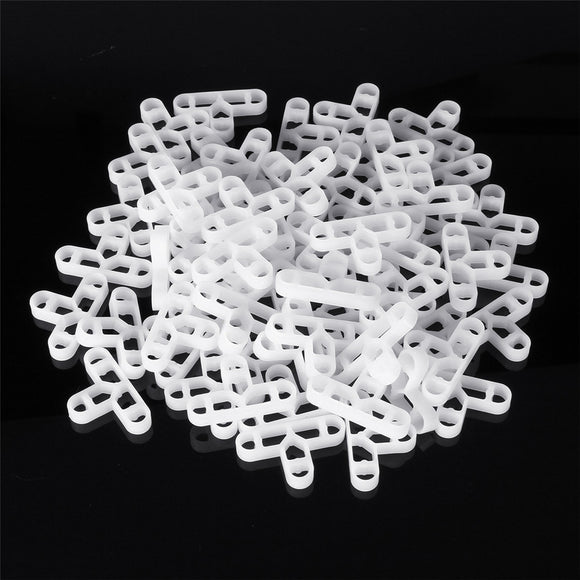 100pcs T-shaped Tile Clips Tile Spacers Tile Leveling System Wall Floor Level Tool