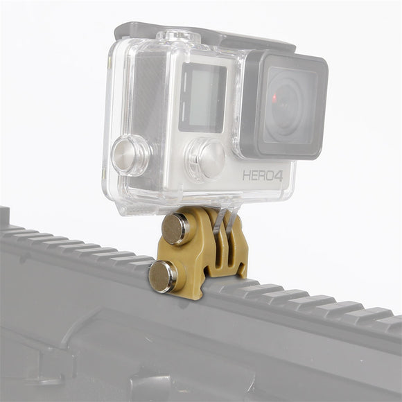 20mm Tactical Mount Sport Camera Adapter Kit for GoPro SJCAM Action Cameras Hunting Camera Holder